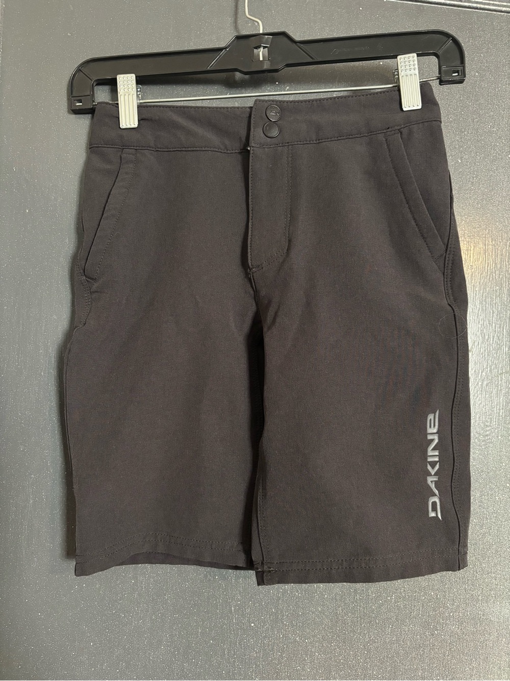 Dakine Black Athletic Shorts with Side Logo